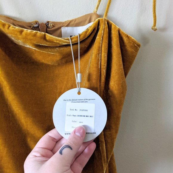 NWT The Jetset Diaries Golden Hour Mini Dress - Picture 4 of 8